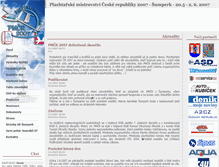 Tablet Screenshot of pmcr2007.aeroklub-sumperk.cz